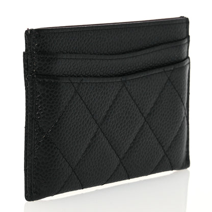 Chanel Caviar Quilted Card Holder Black 3 of 11