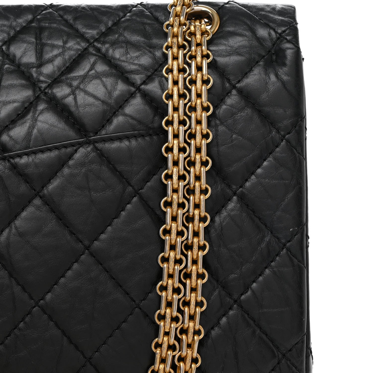 Chanel Aged Calfskin Quilted 2.55 Reissue 227 Flap Black 18 of 19