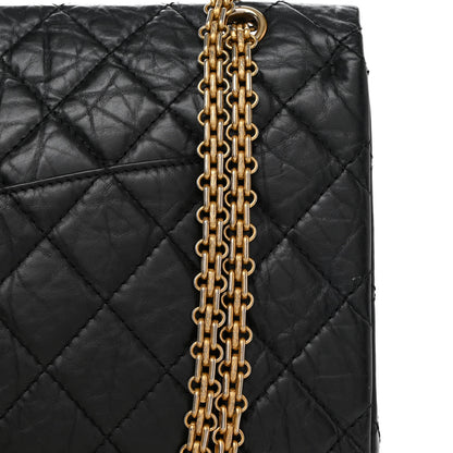 Chanel Aged Calfskin Quilted 2.55 Reissue 227 Flap Black 18 of 19