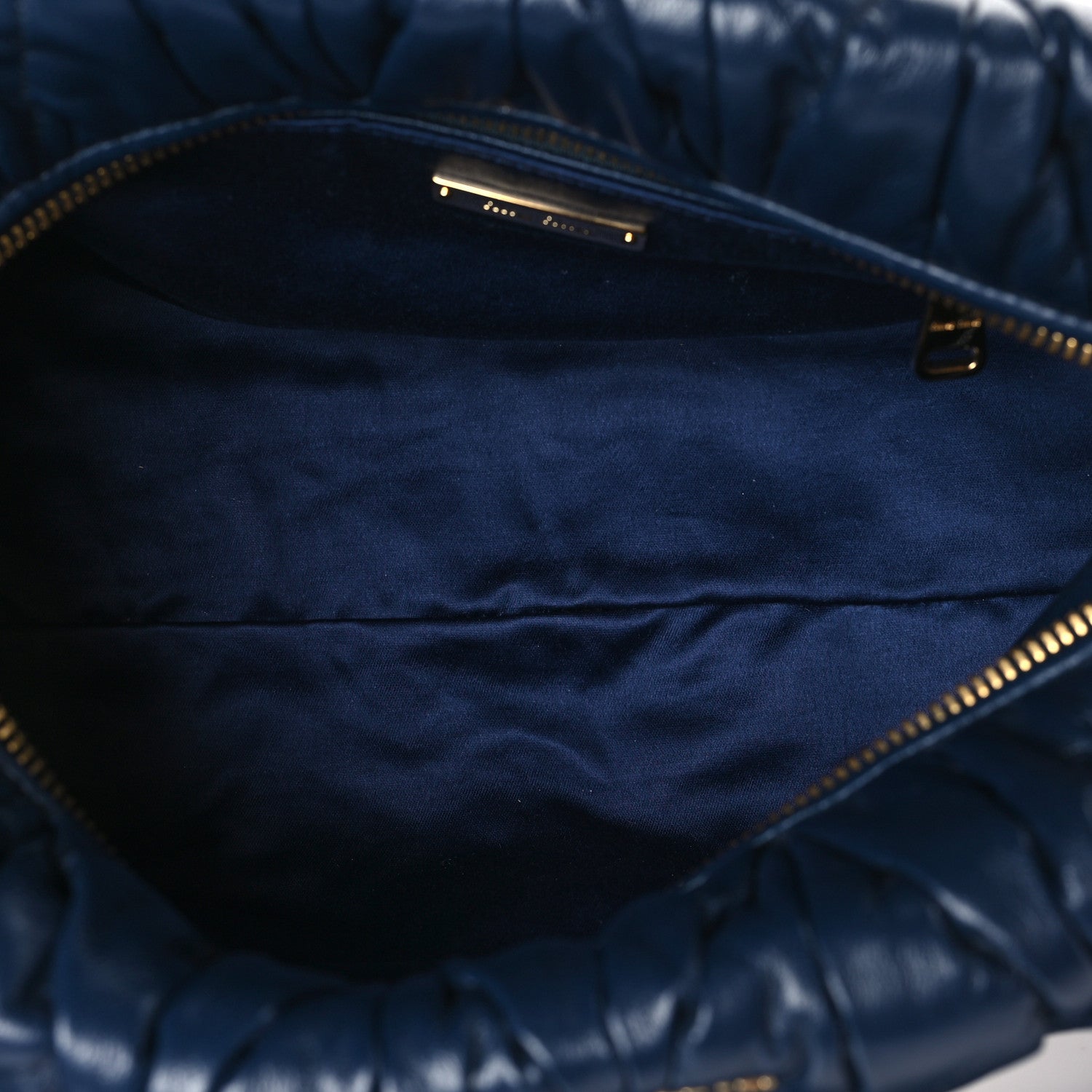 Miu Miu Nappa Matelasse Shoulder Bag Bleuette 5 of 8