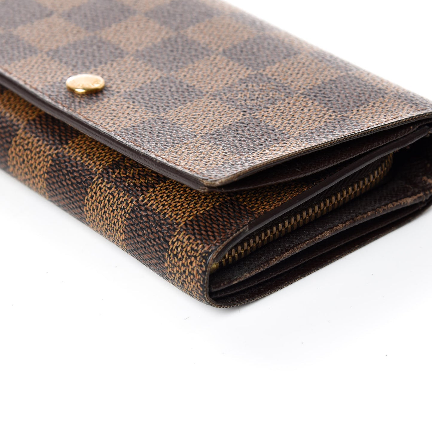 Damier Ebene Porte-Monnaie Tresor Wallet