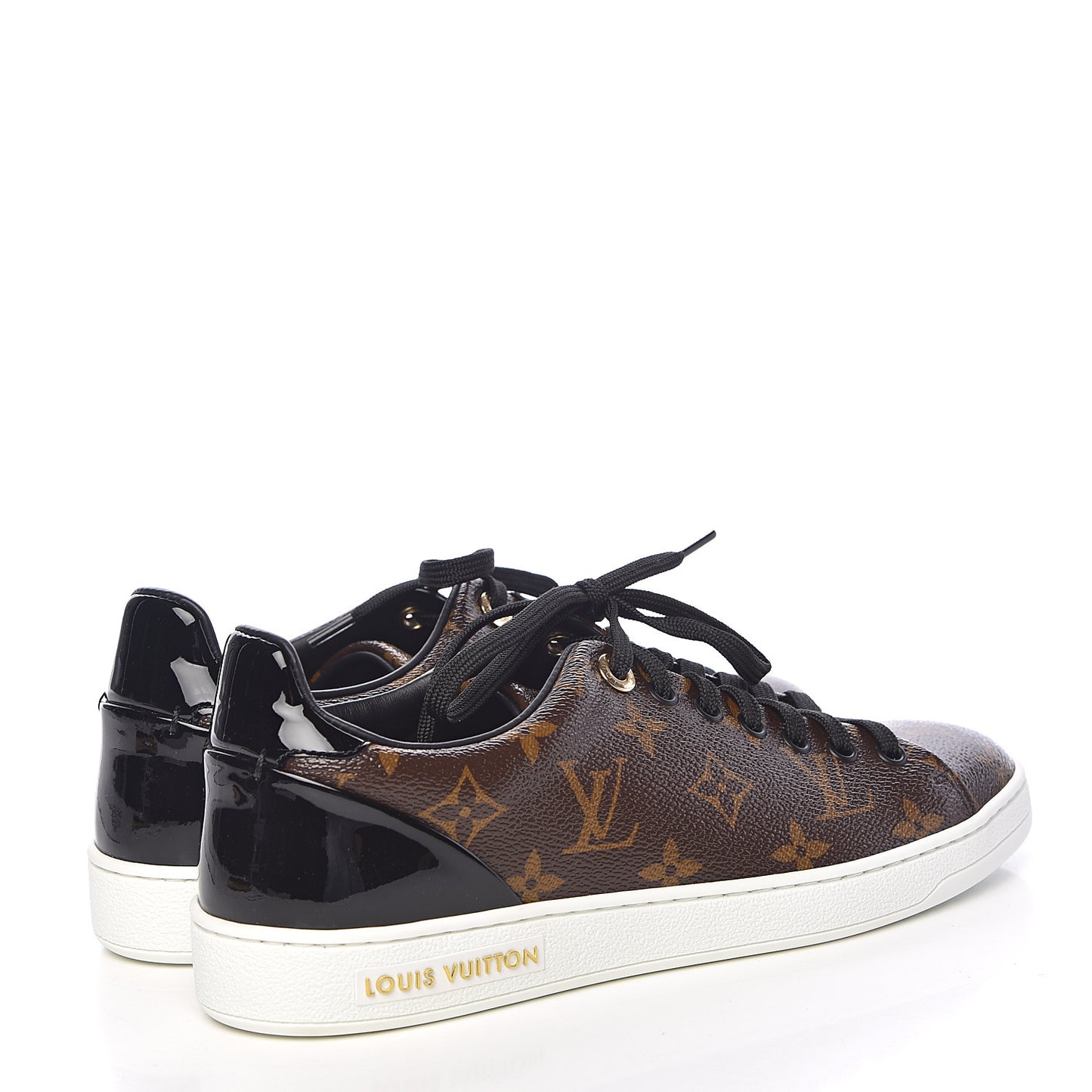 Patent Monogram Frontrow Sneakers 38