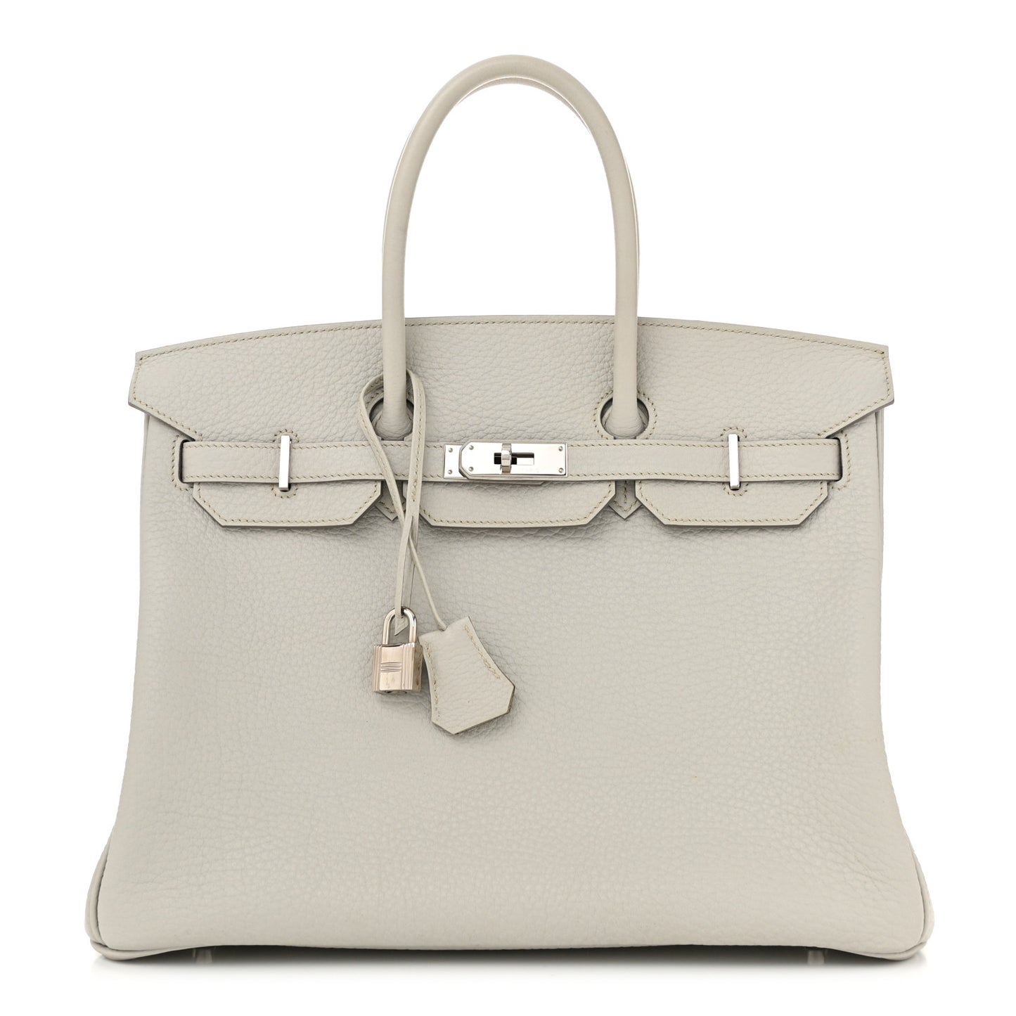 Togo Birkin 35 Gris Perle