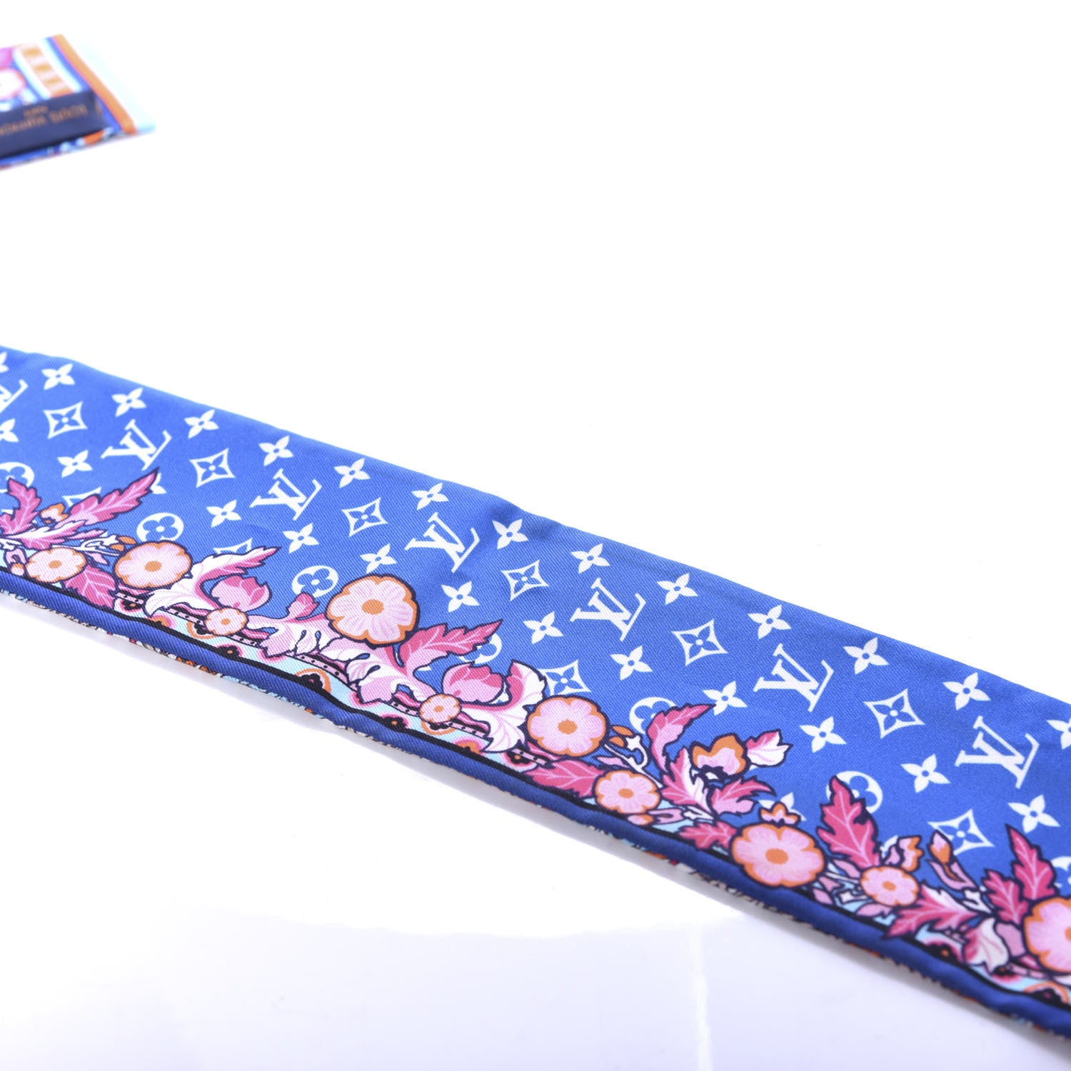 Louis Vuitton Silk Louis A Paris Bandeau Blue 4 of 4