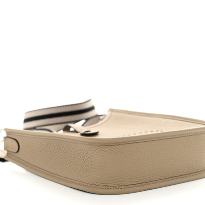 Hermes Taurillon Clemence Sangle Evelyne TPM Beige Marfa 9 of 10