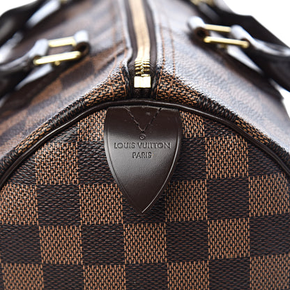 Louis Vuitton Damier Ebene Speedy 30 6 of 15