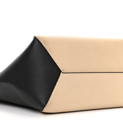 Louis Vuitton Calfskin Lockme Cabas Vanille Black 9 of 13