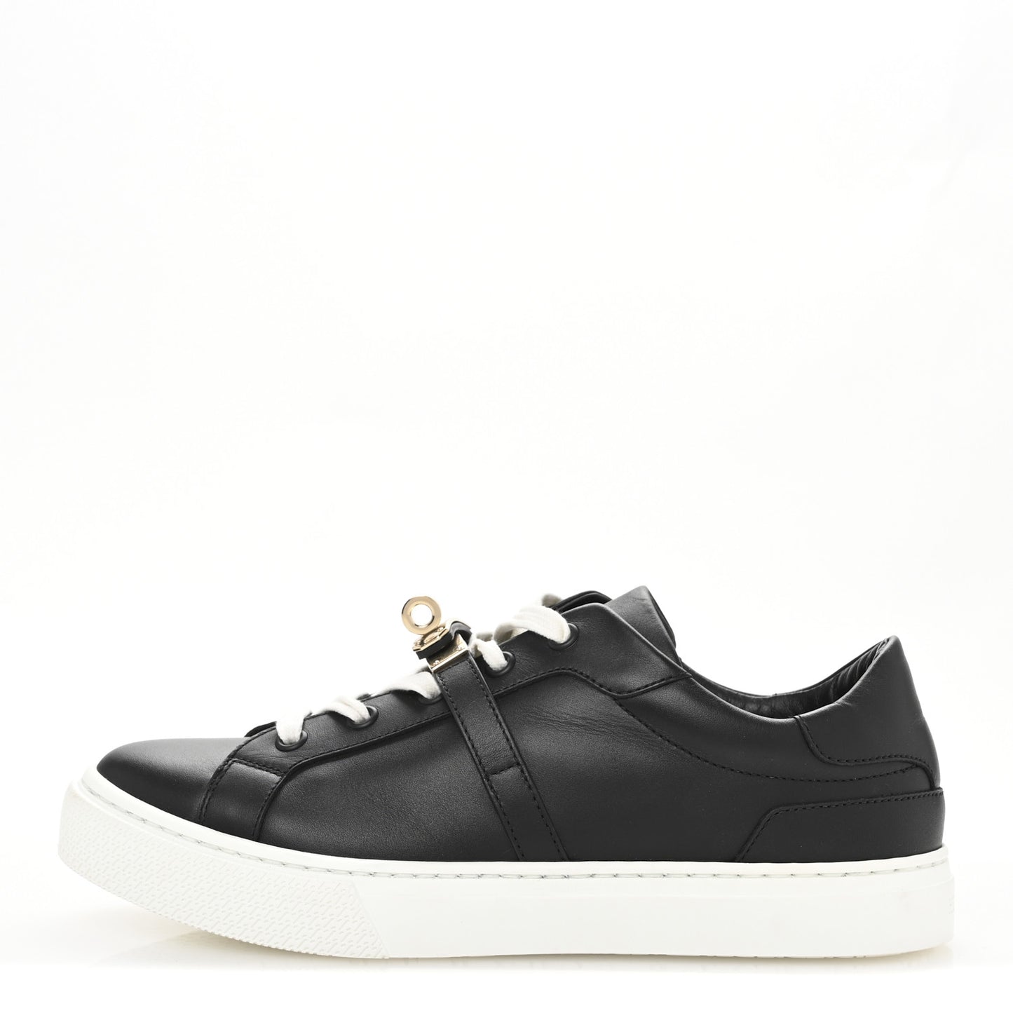 Calfskin Day Sneakers 37 Black