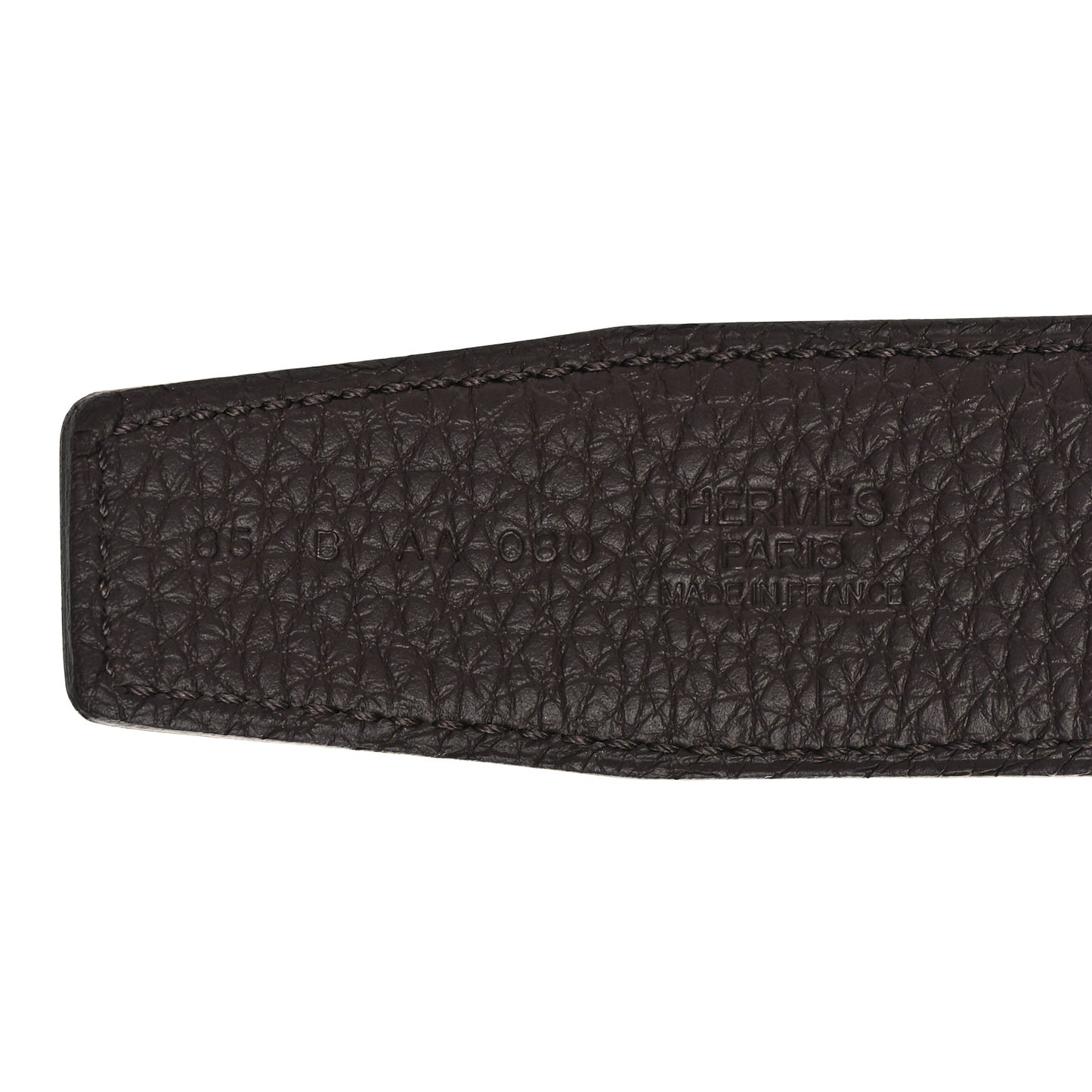 Box Togo 32mm Belt Strap 85 34 Black Chocolate