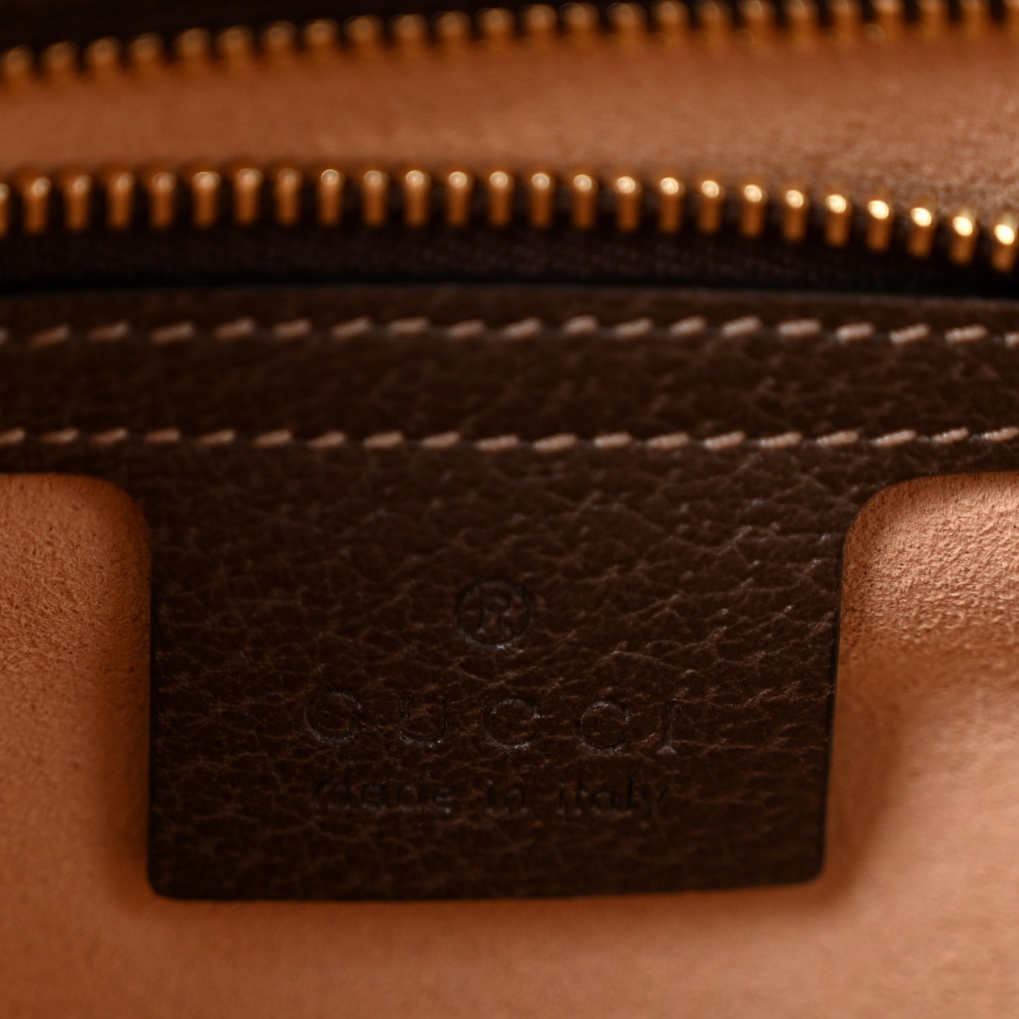 GG Supreme Monogram Web Small Ophidia Shoulder Bag Brown