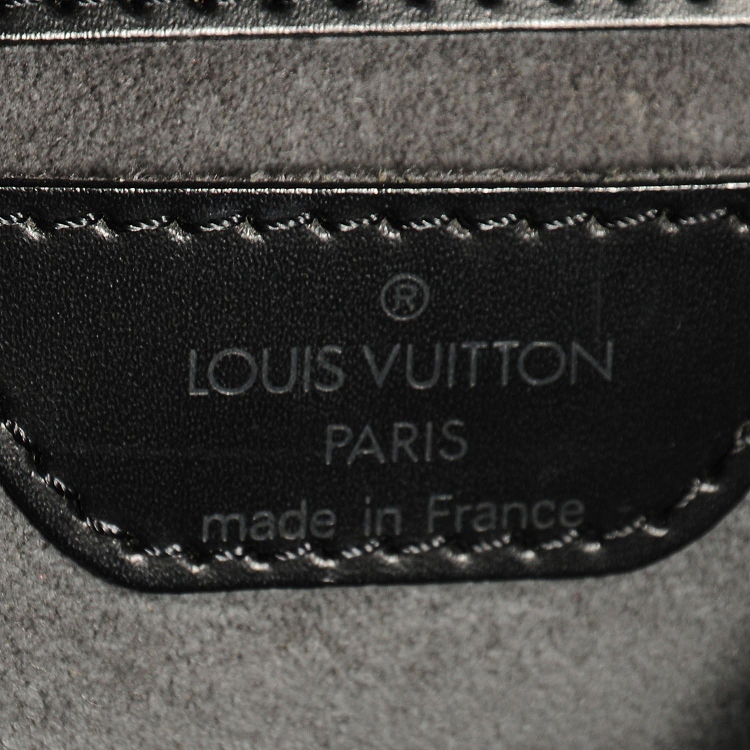 Louis Vuitton Epi Saint Jacques PM Black 6 of 7