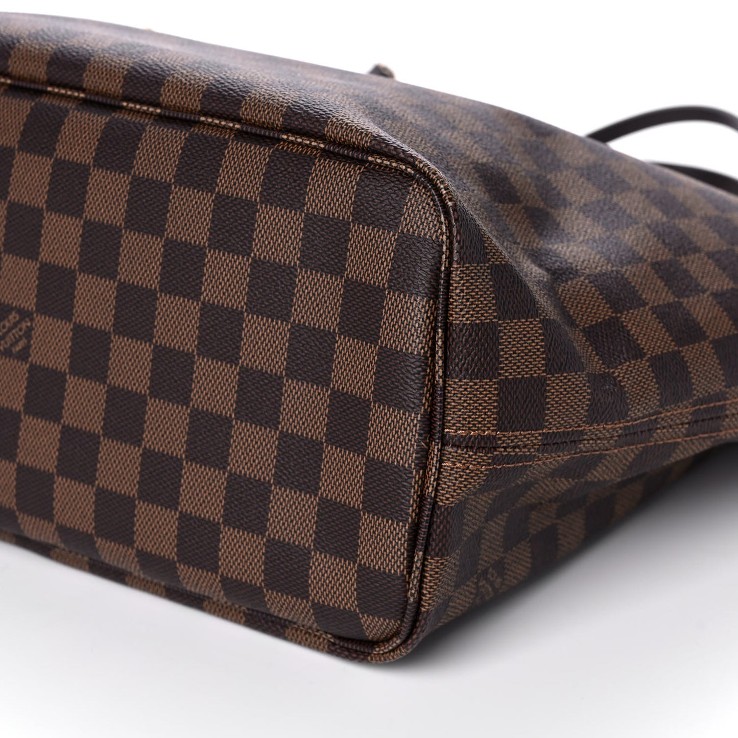 Damier Ebene Neo Neverfull MM Rose Ballerine