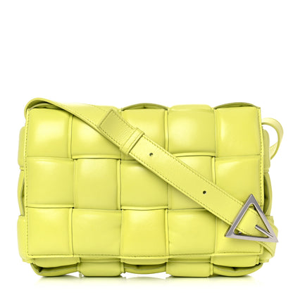 Bottega Veneta Nappa Maxi Intreccio Padded Cassette Crossbody Bag Seagrass 1 of 17