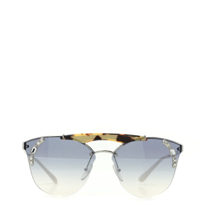 Prada Acetate Crystal Sunglasses SPR 53U Tortoise 2 of 7