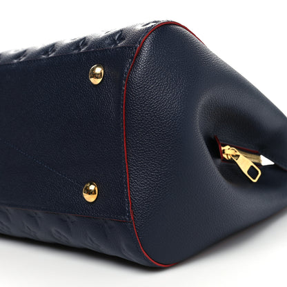 Louis Vuitton Empreinte Montaigne GM Marine Rouge 10 of 10