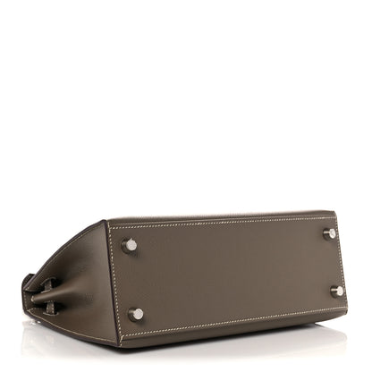 Hermes Epsom Kelly Sellier 25 Etoupe 4 of 11
