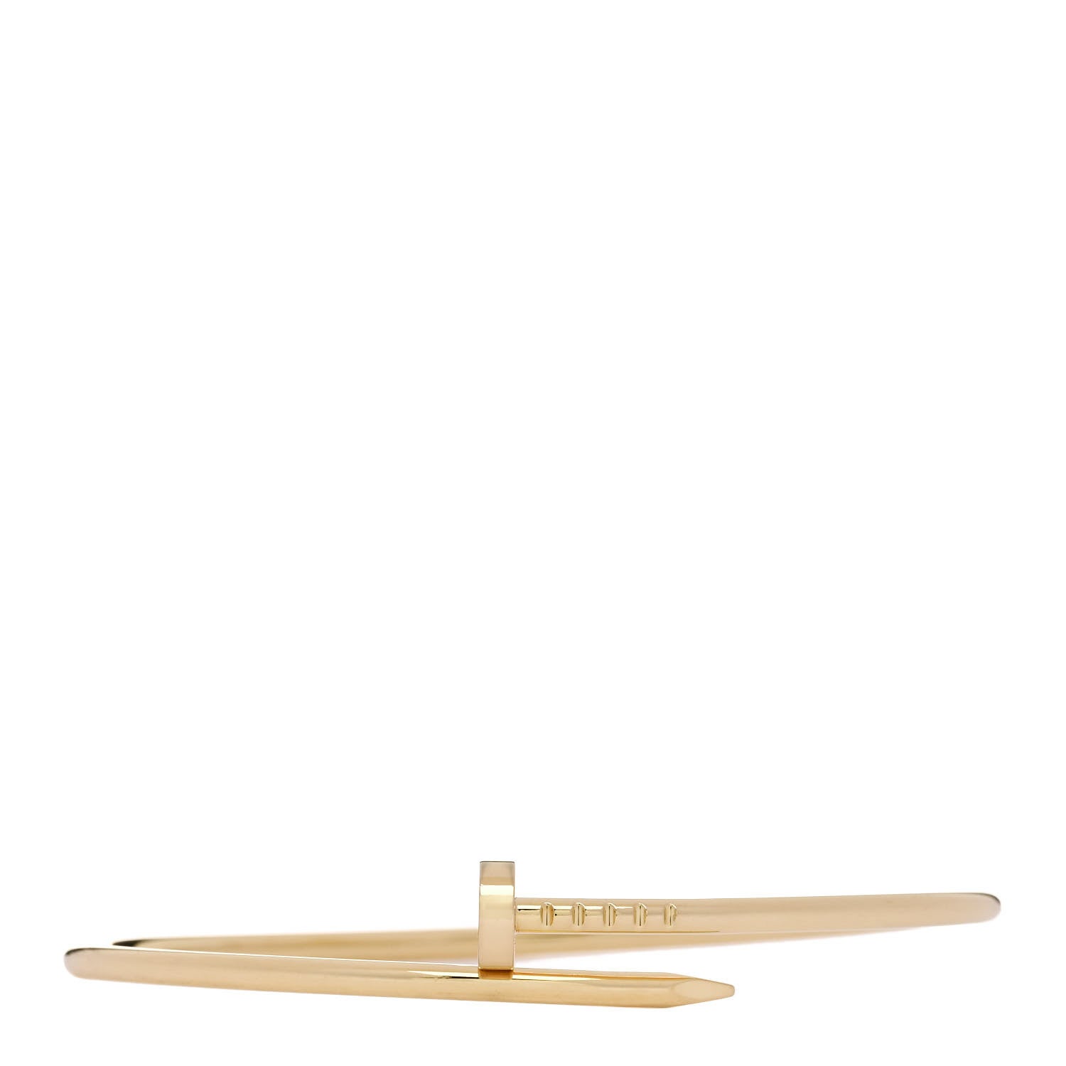 Cartier 18K Yellow Gold Small Juste Un Clou Bracelet 18 1 of 4