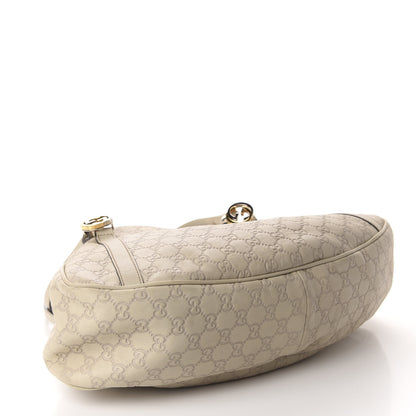 Gucci Guccissima Medium Twins Shoulder Bag Off White 4 of 15