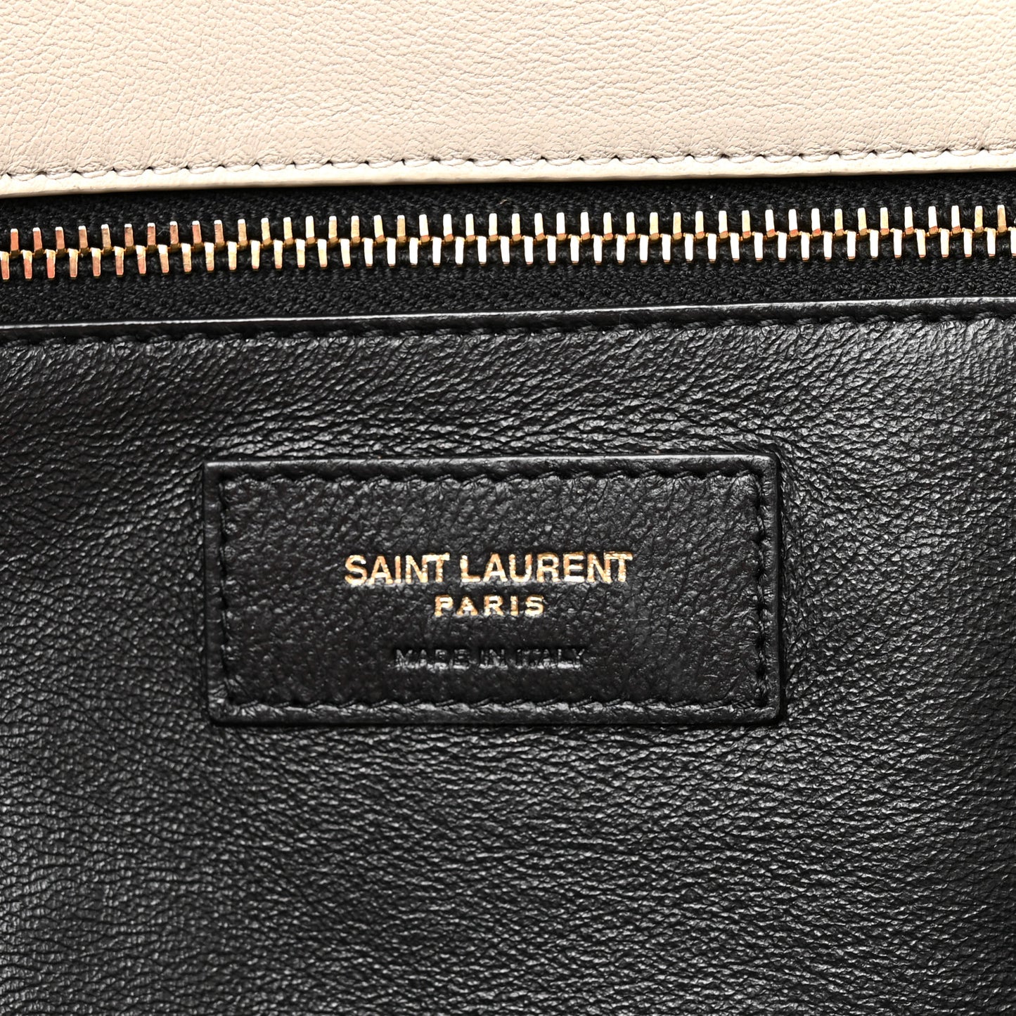 Lambskin Quilted Sade Puffer Envelope Clutch Crema Soft