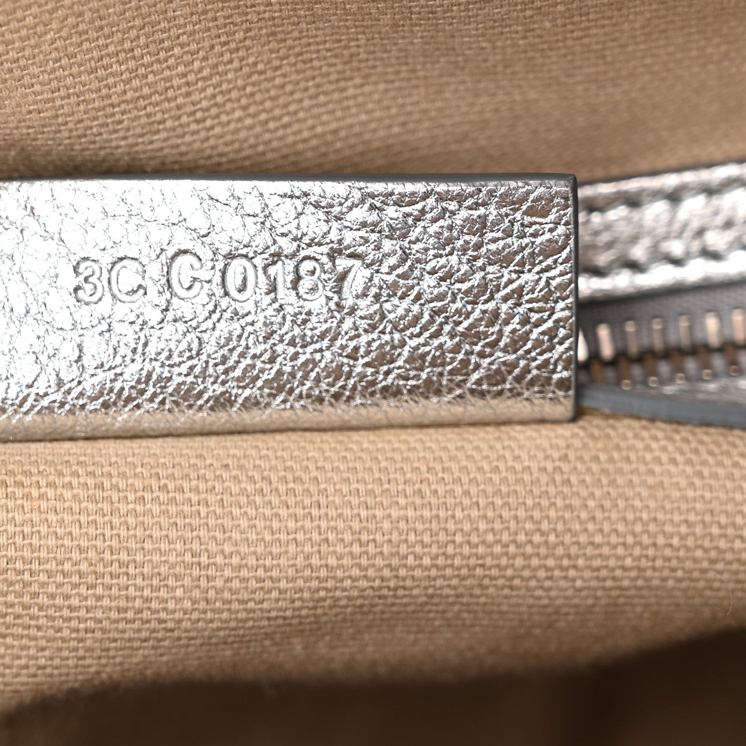 Givenchy Metallic Sugar Goatskin Small Antigona Silver 7 of 10