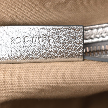Givenchy Metallic Sugar Goatskin Small Antigona Silver 7 of 10