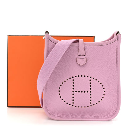 Hermes Taurillon Clemence Evelyne TPM Mauve Sylvestre 11 of 11