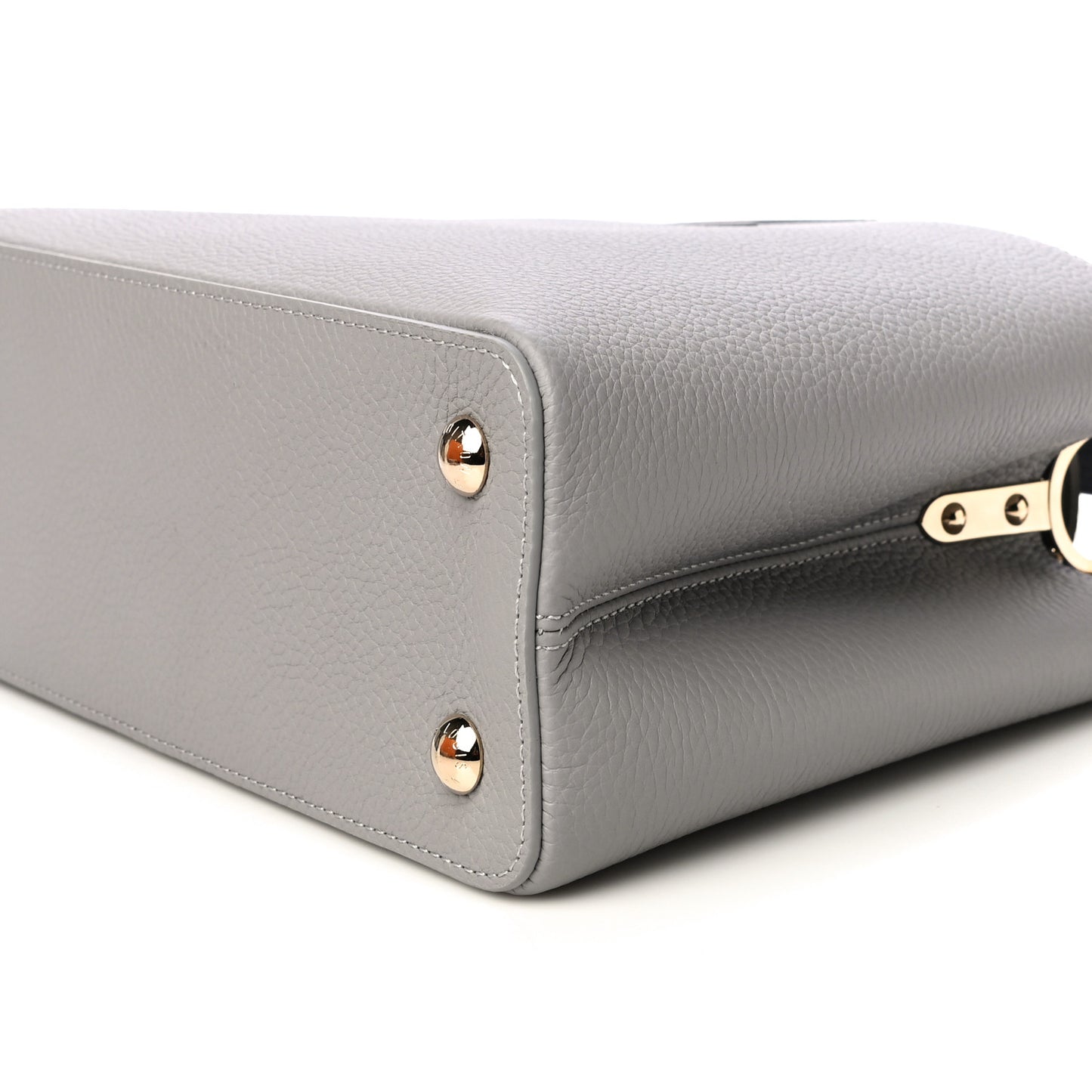 Taurillon Woven Capucines PM