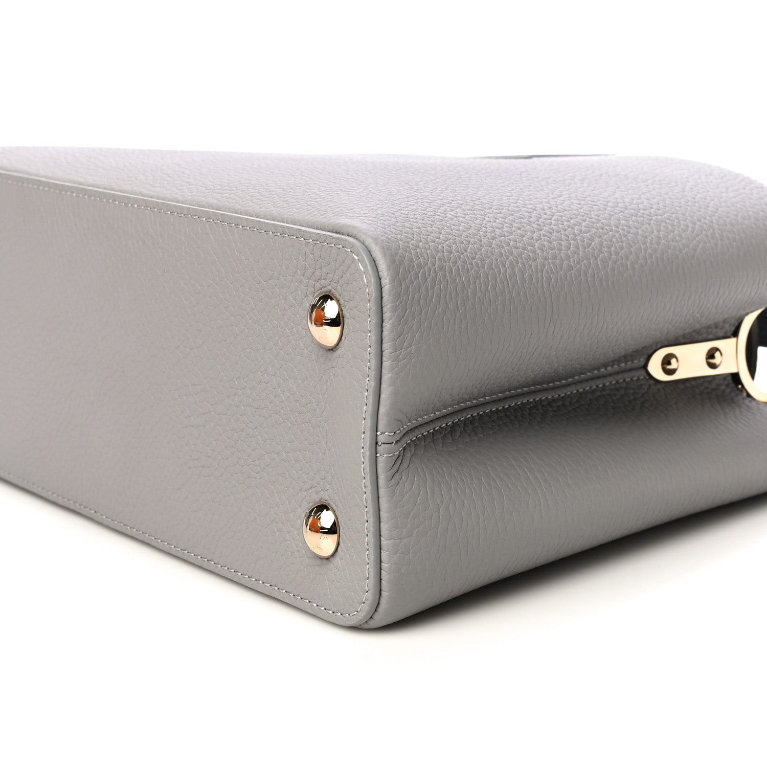 Louis Vuitton Taurillon Woven Capucines PM 8 of 9