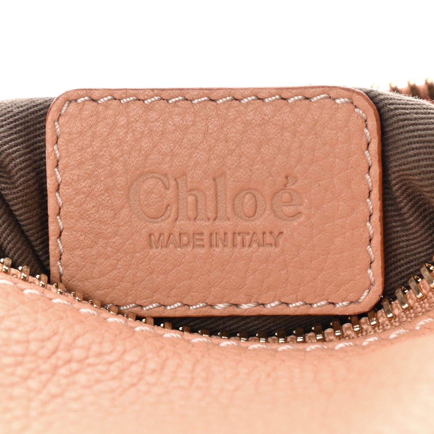 Calfskin Medium Marcie Satchel Rose Milk