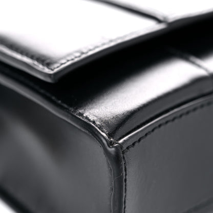 Balenciaga Shiny Box Calfskin Hourglass Chain Bag Black 7 of 14