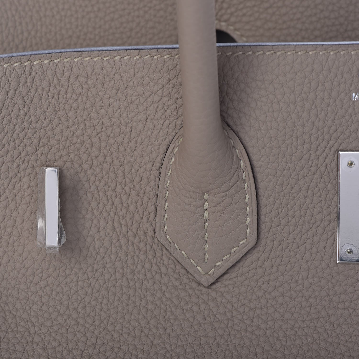 Hermes Togo Birkin 35 Gris Tourterelle 23 of 36
