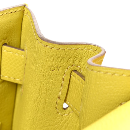 Hermes Epsom Kelly Sellier 28 Lime 7 of 12