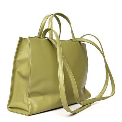 Telfar Vegan Leather Medium Shopping Bag Drab 3 of 10