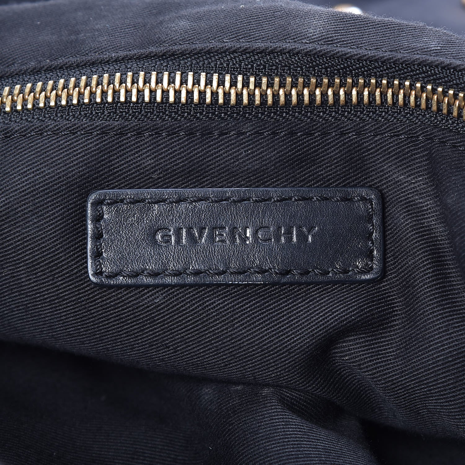 Givenchy Nylon Studded Shoulder Bag Black 8 of 22