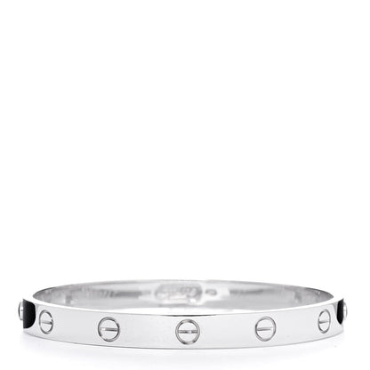 Cartier 18K White Gold LOVE Bracelet 17 3 of 6