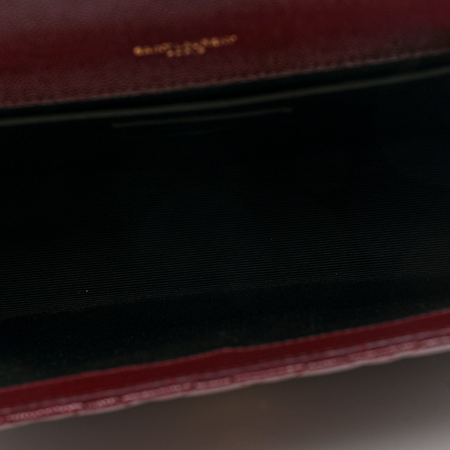 Grain De Poudre Textured Mixed Matelasse Medium Triquilt Monogram Satchel Rouge Legion