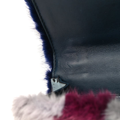 Valentino Garavani Mink Fur Medium Glam Lock Rockstud Flap Multicolor 14 of 18
