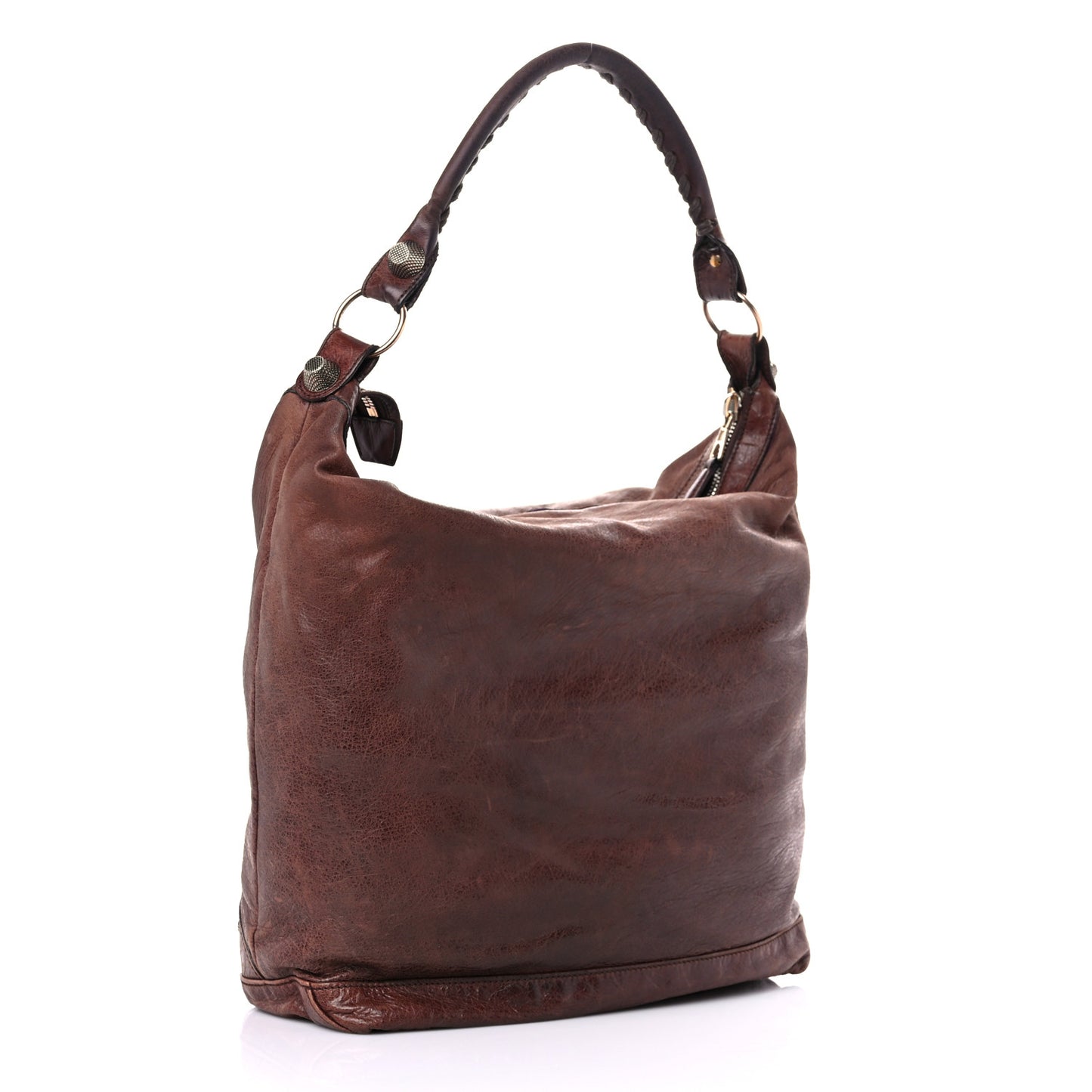 Agneau Giant 21 Rose Gold Hardware Day Hobo Castagna