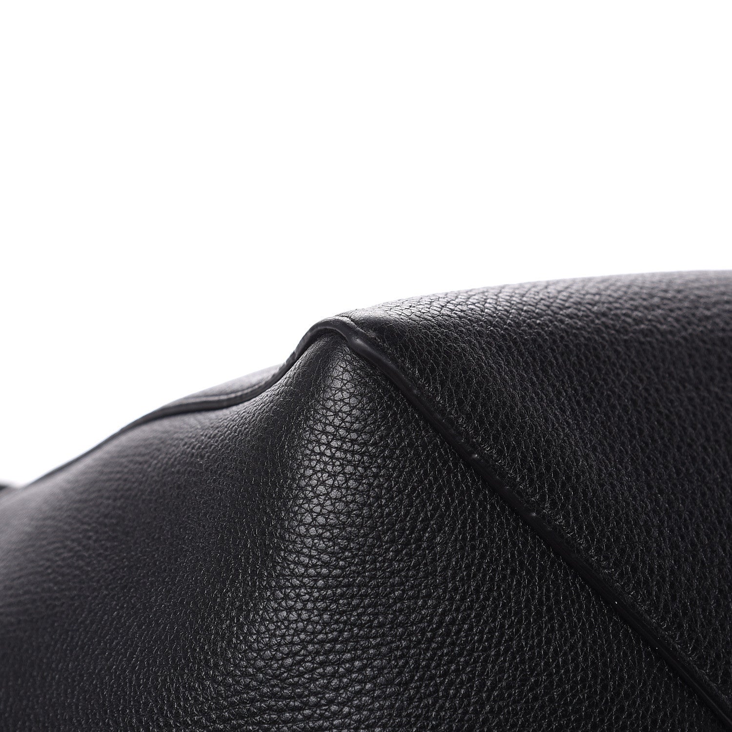 Celine Soft Grained Calfskin Medium Belt Cabas Phantom Black 11 of 14