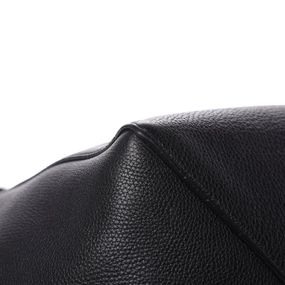 Celine Soft Grained Calfskin Medium Belt Cabas Phantom Black 11 of 14