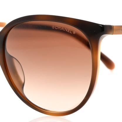 Chanel Acetate Butterfly Pearl Sunglasses 5394-H-A Tortoise 7 of 8