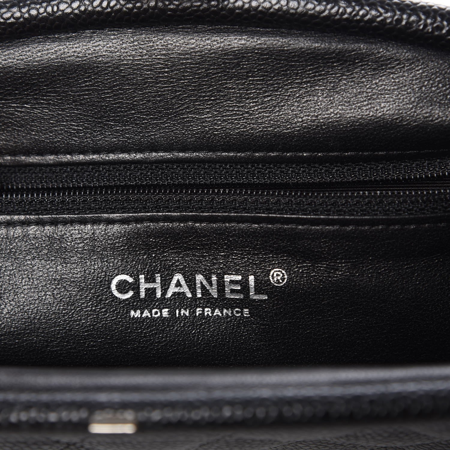 Chanel Caviar Quilted Timeless Clutch Black 6 of 8