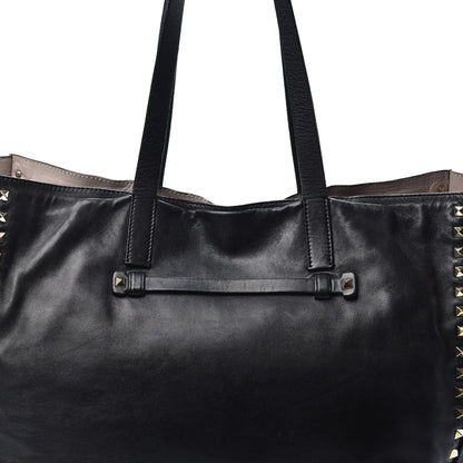 Valentino Garavani Nappa Medium Rockstud Soft Tote Black 10 of 12