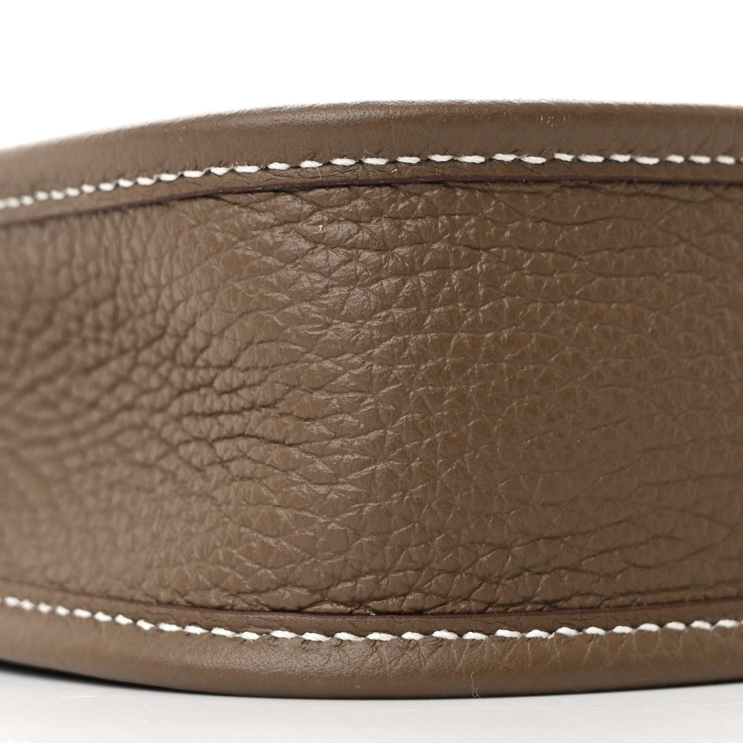 Hermes Taurillon Clemence Amazone Evelyne TPM Etoupe Bleu Indigo 9 of 11