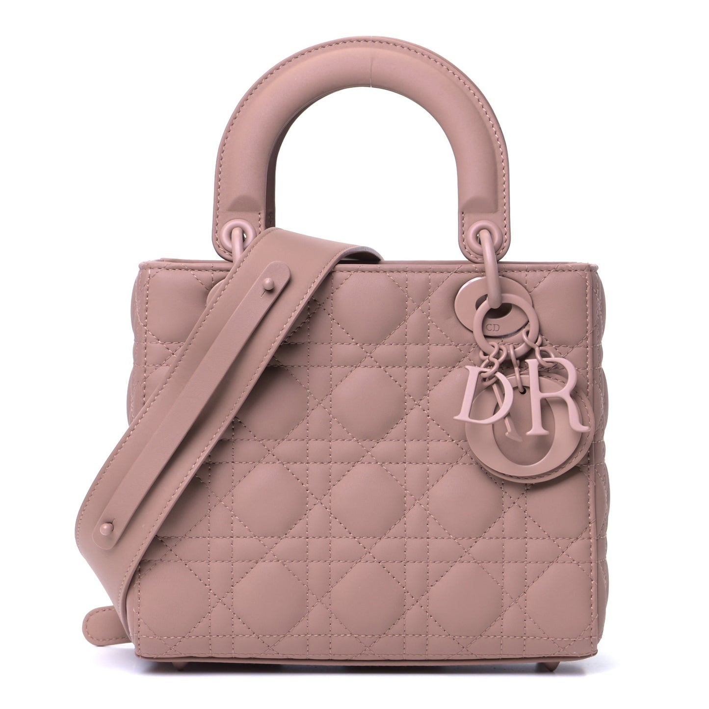 Ultra Matte Calfskin Cannage Small My ABCDior Lady Dior Fard
