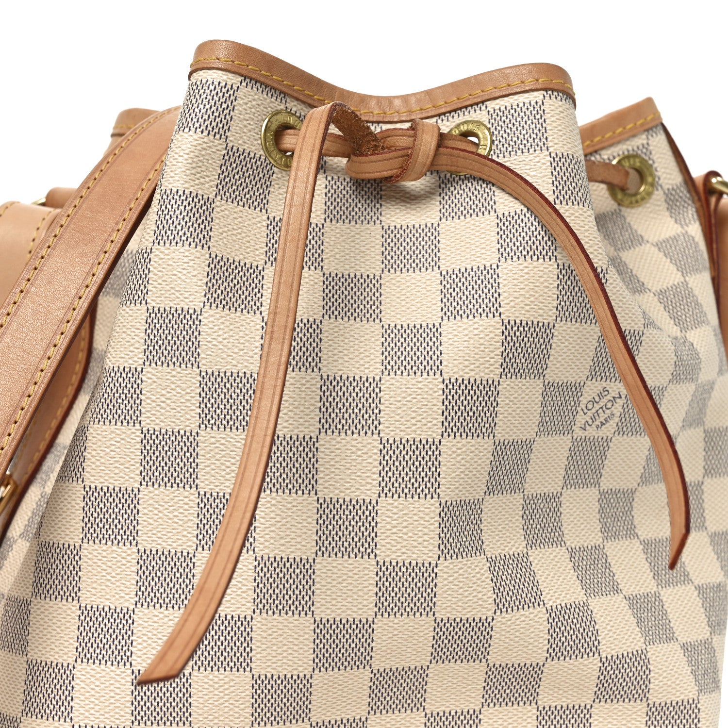 Louis Vuitton Damier Azur Noe BB 7 of 9