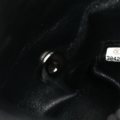 Chanel Lambskin Quilted Mini Square Flap Black 8 of 11