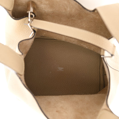 Hermes Taurillon Clemence Picotin Lock 22 MM Trench 5 of 9