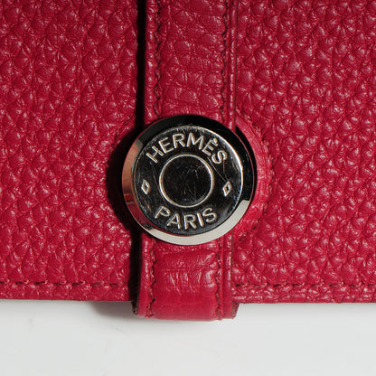 Hermes Togo Dogon Duo Wallet Rubis 5 of 14