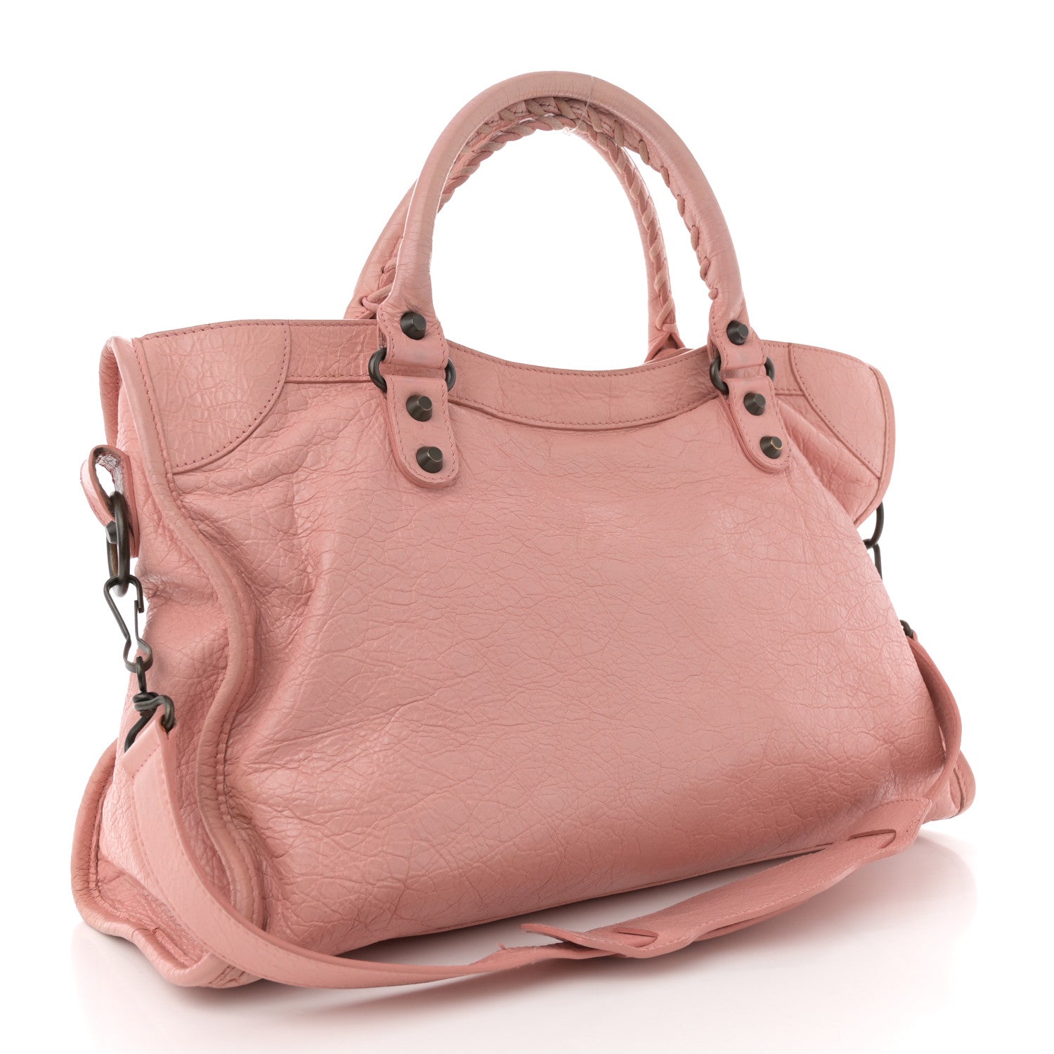 Balenciaga Agneau Classic Hardware City Rose Peche 4 of 17